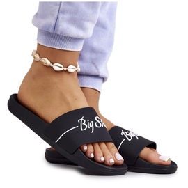 Klasične gumene papuče Big Star JJ274A300 crne crna