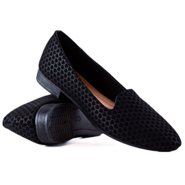 TRENDI Klasični gospodari s uzorkom crna