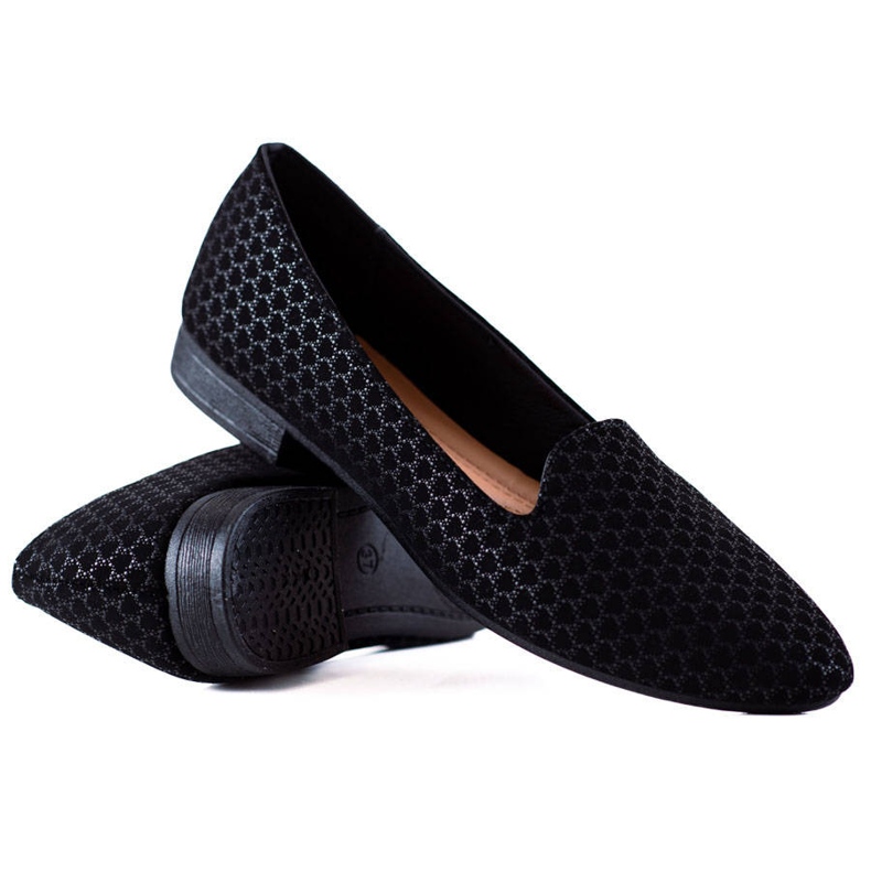 TRENDI Klasični gospodari s uzorkom crno