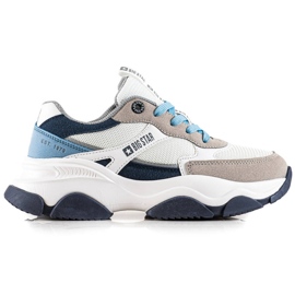 Ženske tenisice Big Star JJ274580 bijela plava višebojan