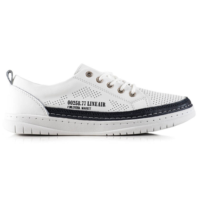 Evento Bijele kožne tenisice bijela