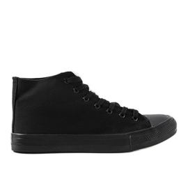 Crne Paus tenisice za gležnjeve crna