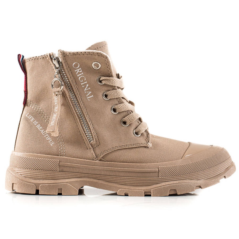 Sabatina Tenisice s patentnim zatvaračem bež