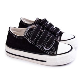 Dječje crne Bernie čičak tenisice crna