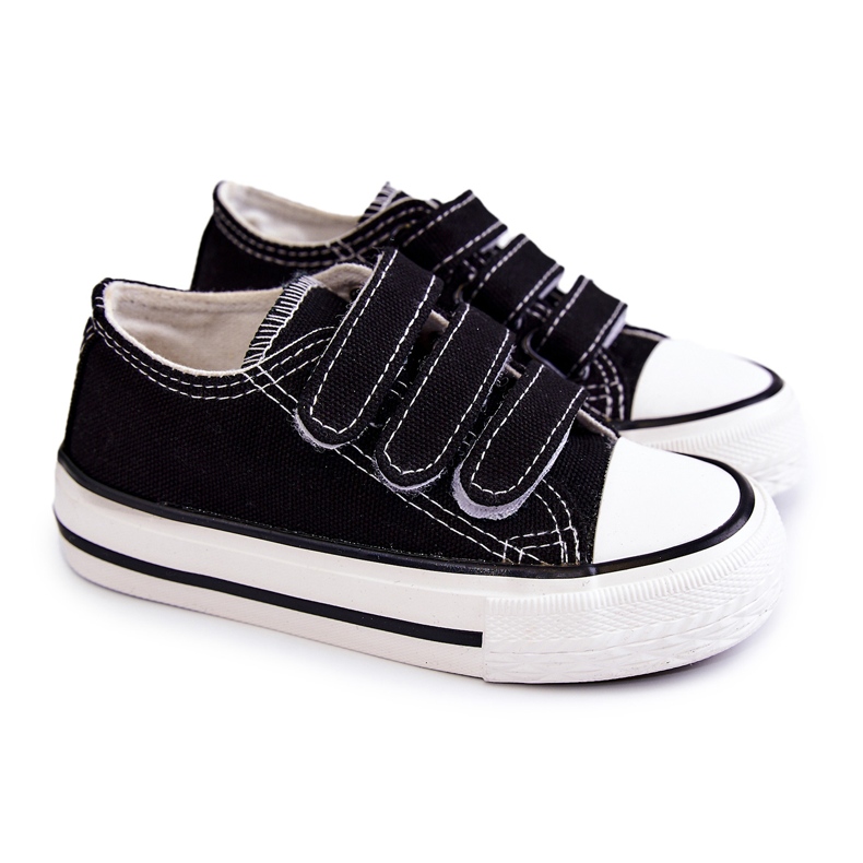 Dječje crne Bernie čičak tenisice crno