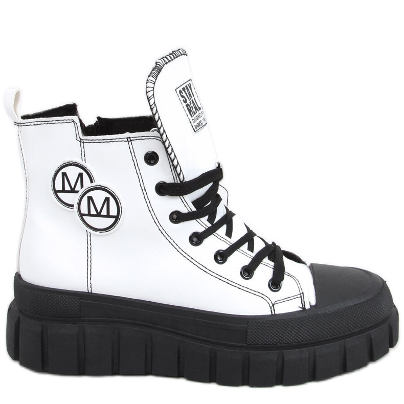 Ayse BIJELE / CRNE tenisice bijela