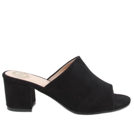 Alessia Crne sandale na visoku petu crna