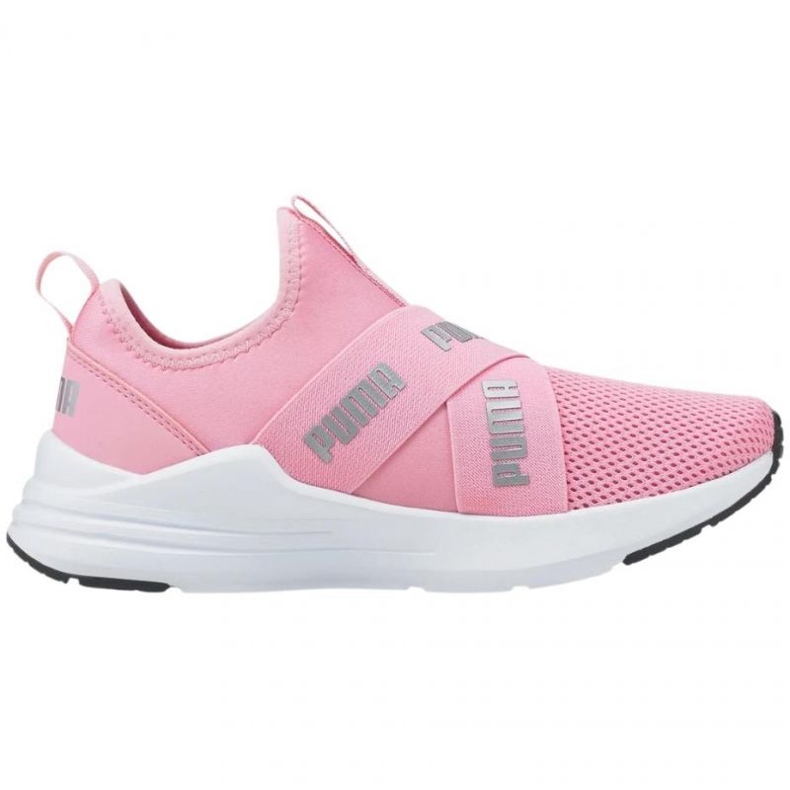 Puma Wired Run Slip On Summer Jr 383732 01 ružičasta