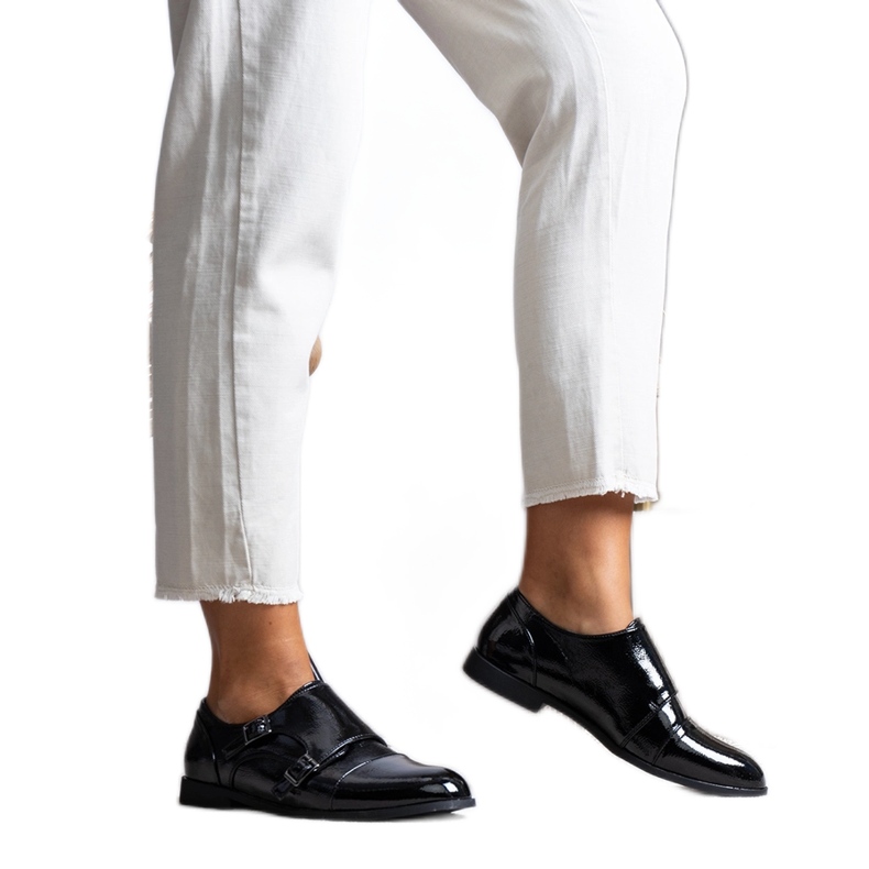 Crno lakirane Davide cipele