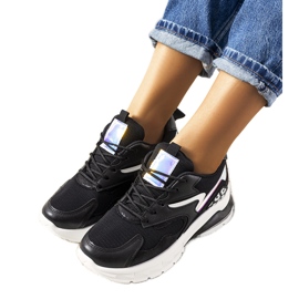 George crne hologramske tenisice crna