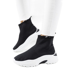 Crne visoke tenisice crna