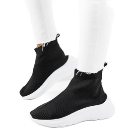 Jennifer crne visoke tenisice crna