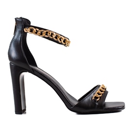 W. Potocki Elegantne Potocki sandale crna