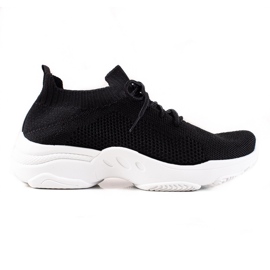 Renda Crne tenisice na vezanje crna