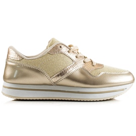 TRENDI Zlatne tenisice zlatni