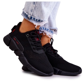 Ženske sportske cipele Memory Foam Big Star JJ274273 Black crna