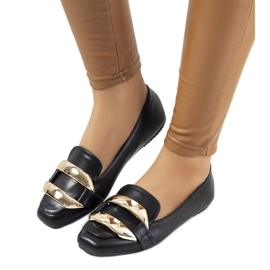 Renwick ženske crne mokasinke crna