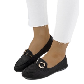 Crne ženske Leila mokasinke crna