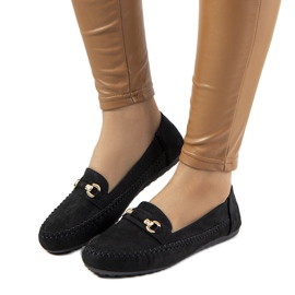 Crne ženske mokasinke Imogen crna