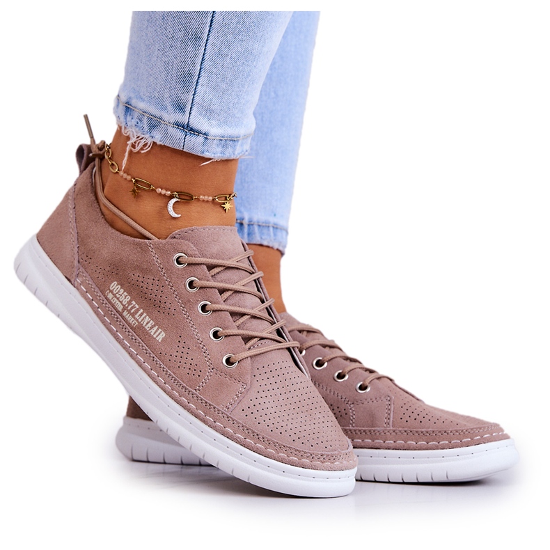 PE1 Ženske antilop tenisice smeđe Cloesa smeđa