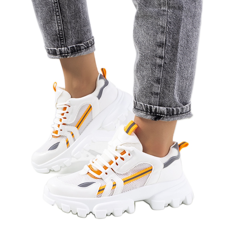 Ženske bele tenisice Bernier bijela