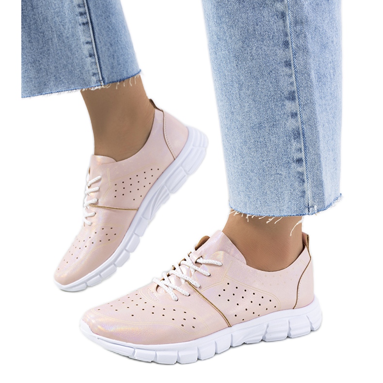 Enid Pink Holografske tenisice ružičasta