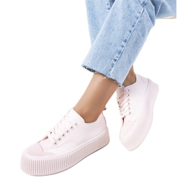 Moises roze ženske tenisice ružičasta