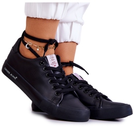 Cross Jeans Ženske niske tenisice Cross traperice JJ2R4054C crne crna