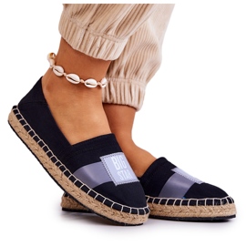 Ženske espadrile Slip Big Star JJ274963 crne crna