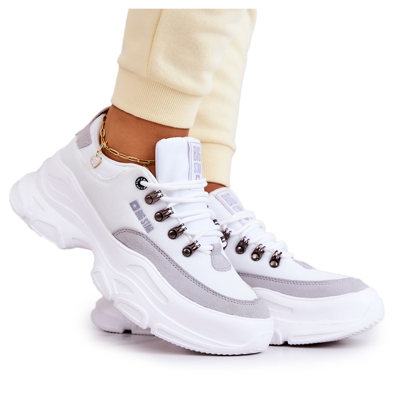 Ženske sportske cipele Tenisice Big Star JJ274A220 Bijela