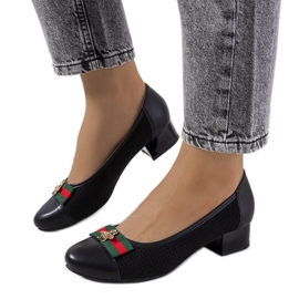 Crne ažurne Seema cipele crna