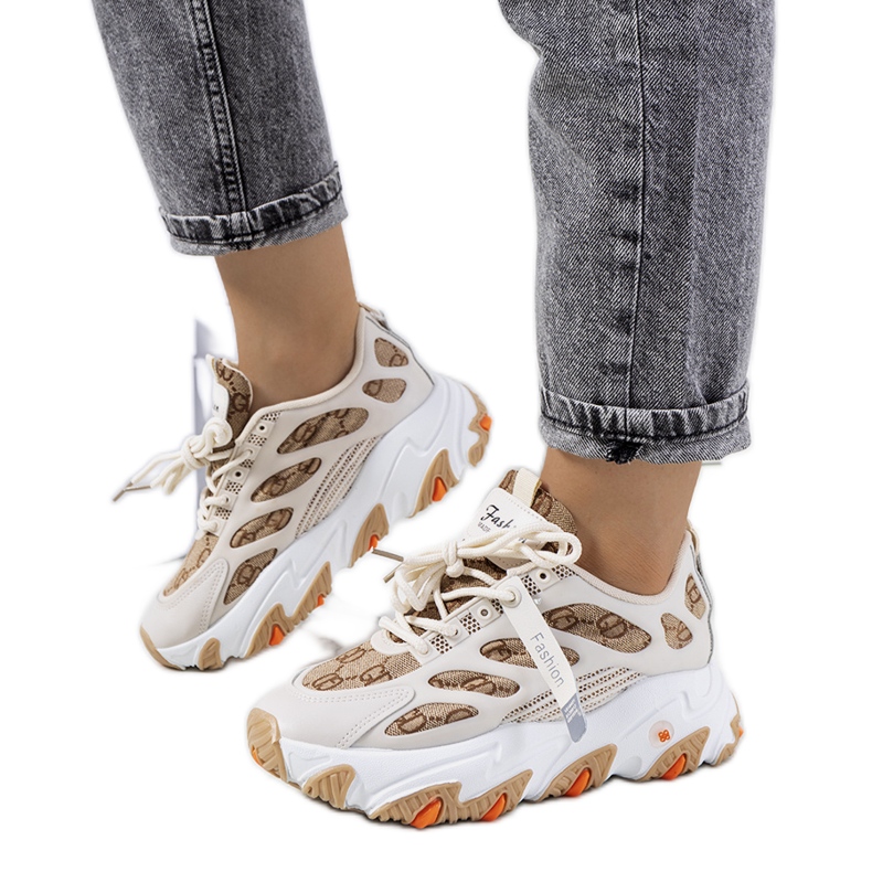 Ženske bež tenisice iz Melsena