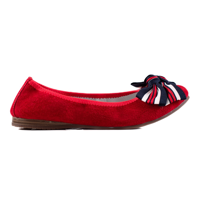 Filippo Kožna balerina s mašnom crvena