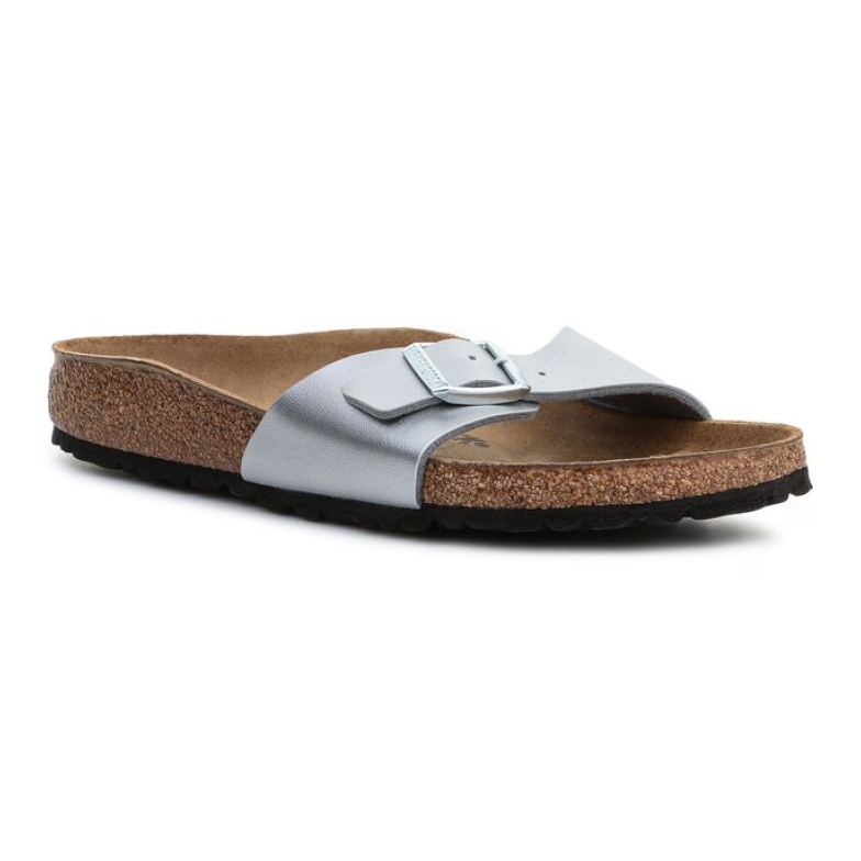 Birkenstock Madrid Silver 0040413 japanke srebro