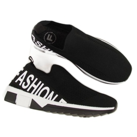 Crne sportske cipele slip na Filippo W PAW224A crna