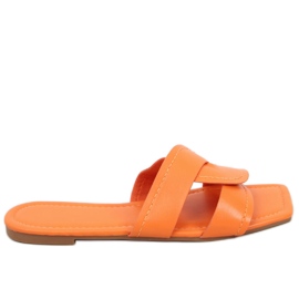 Nitya Orange papuče četvrtastog potplata narančasta