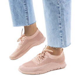 Ružičaste tenisice Bertens ružičasta