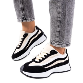 Crne Hofste ženske tenisice bež