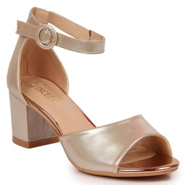 Sandale na Vinceza W JAN96C post zlatne zlatni