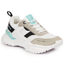 Bijele sportske tenisice Big Star W JJ274A412 bijela raznobojna