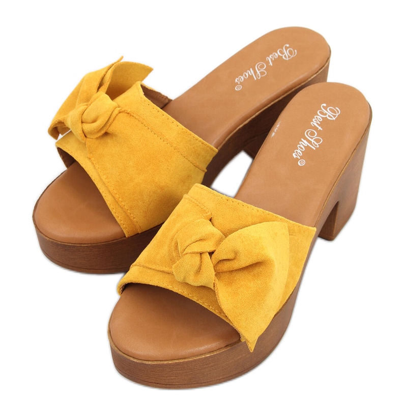 Papuče ala Zeri Žute klompe žuta boja