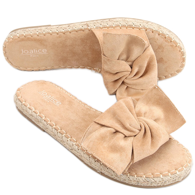 Baina Camel espadrile bež