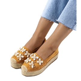 Smeđe espadrile na platformi Paffen smeđa