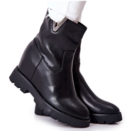 PG1 Crne gležnjače na skrivenom klinu s Tiver amblemom crno