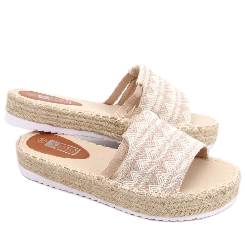 PA1 Ženske espadrile Nour Beige bež