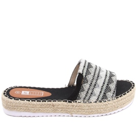 PA1 Ženske espadrile Nour Black crno