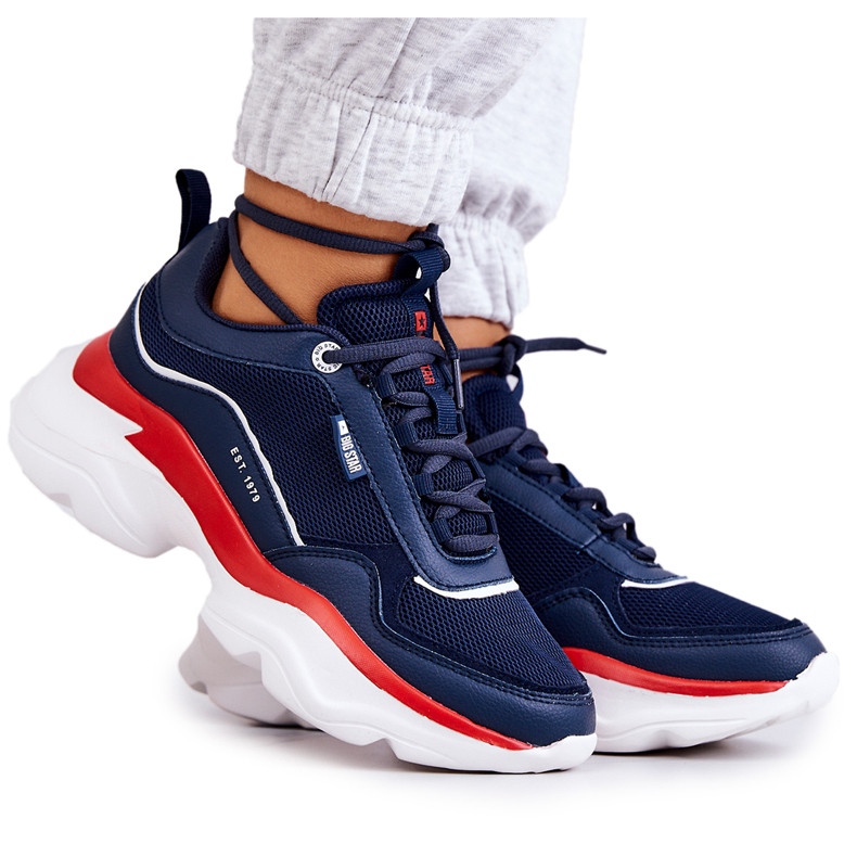 Ženske sportske cipele Big Star JJ274A117 Mornarsko plava