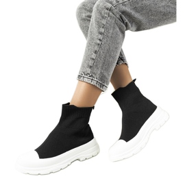 Crne tenisice za gležnjeve Mickey crna