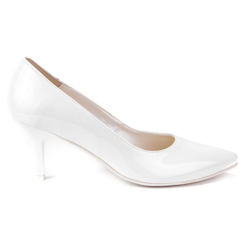 Filippo 2161 bijeli lak pumpe bijela