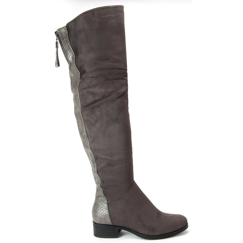 Filippo DKZ379 / 17 Gr sive čizme smeđa siva